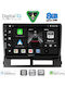 Digital IQ Auto-Audiosystem für Toyota Prius 2003-2009 mit Klima (Bluetooth/USB/Eingebautes Wi-Fi / GPS / Apple CarPlay / Android Auto) mit Touchscreen 9 Zoll