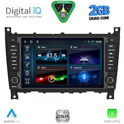 Digital IQ Car Audio System Mercedes-Benz C Class / CLK Class 2004-2008 with Bluetooth USB and GPS