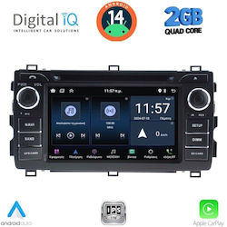 Digital IQ Car Audio System Toyota Auris 2013-2015 With Bluetooth USB & GPS