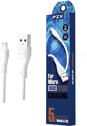 PZX Regular USB 2.0 to Micro USB Cable White 1m 2222222278106 1 Piece PZX Regular USB 2.0 to Micro USB Cable White 1m 2222222278106 1 Piece