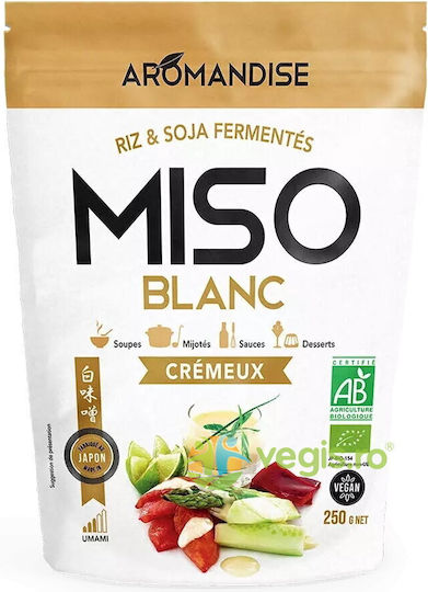 Pastă Organică Bio de Miso Alb Cremos 250g