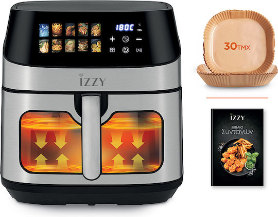 Izzy IZ-8270 Air Fryer 8.2lt Silver