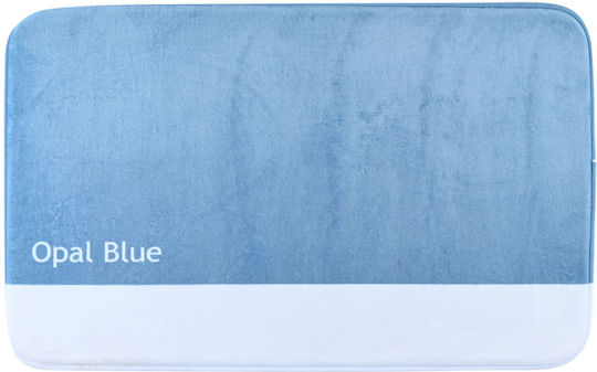 Estia Bath Mat Memory Foam 02-40260 Opal Blue 50x80cm
