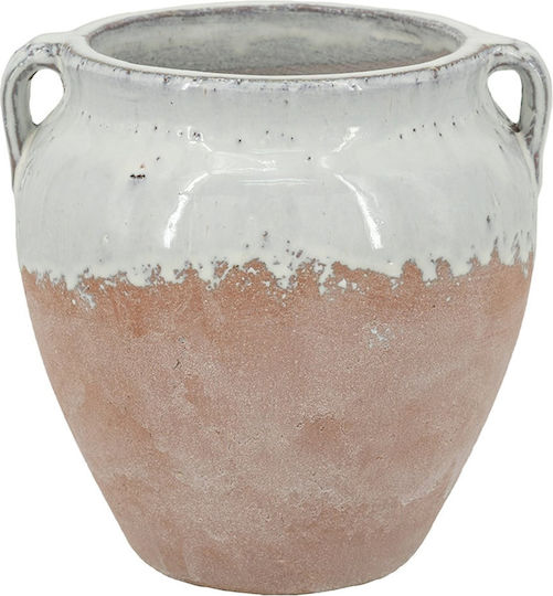 Artekko Decorative Ceramic Vase Candia Orange 19x19xH20cm