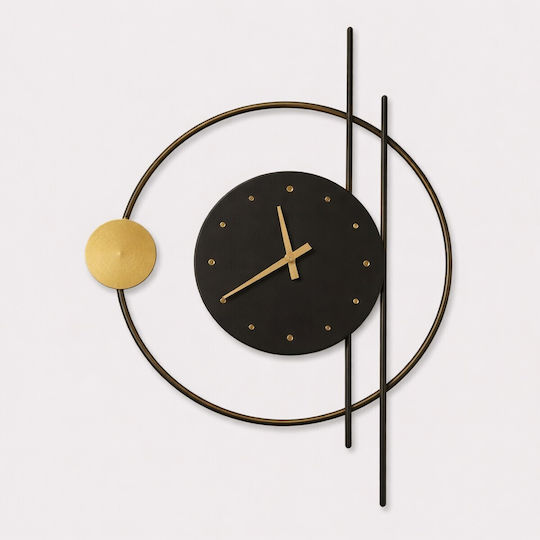 VenCore Modern Wall Lamp with Integrated LED and Warm to Cool White Light Black 42x5cm