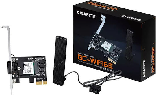 Безжична Карта Gigabyte Gc-wifi6e Mediatek Mt7902 Wifi 6e 2x2 802.11ax Bluetooth 5.2 Ga-gc-wifi6e