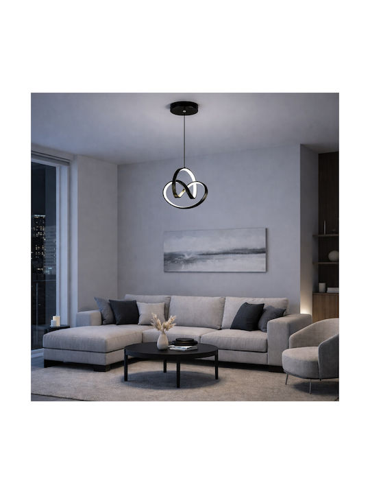 VenCore Ceiling Pendant Light Gold LED With Adjustable White Light 25x25x32cm