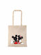 Чанта За Пазаруване Натурална С Дълги Дръжки Mickey Minnie