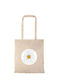 Einkaufstasche Natural Lange Griffe Choose Happiness