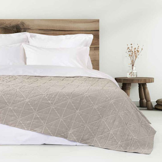 Nima Hotel Blanket King Size Beige 270x270cm