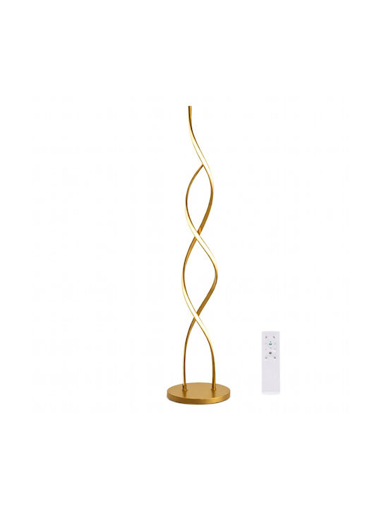 VenCore LED Stehlampe Höhe 125cm Gold VenCore LED Stehlampe Höhe 125cm Gold
