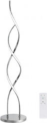 VenCore LED Floor Lamp H125cm Silver