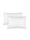 Aglika Σετ Μαξιλαροθήκες White 50x70εκ.