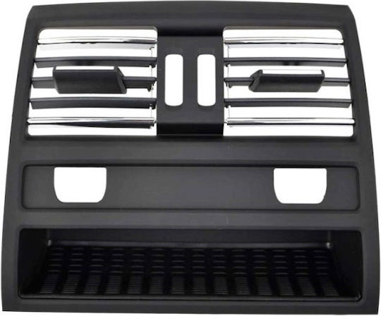 Luftschacht BMW Serie 5 F10 2010-2017 Hinteres Mittleres Loch Heizungs- und Sitzbezüge Chrom Cac1005c