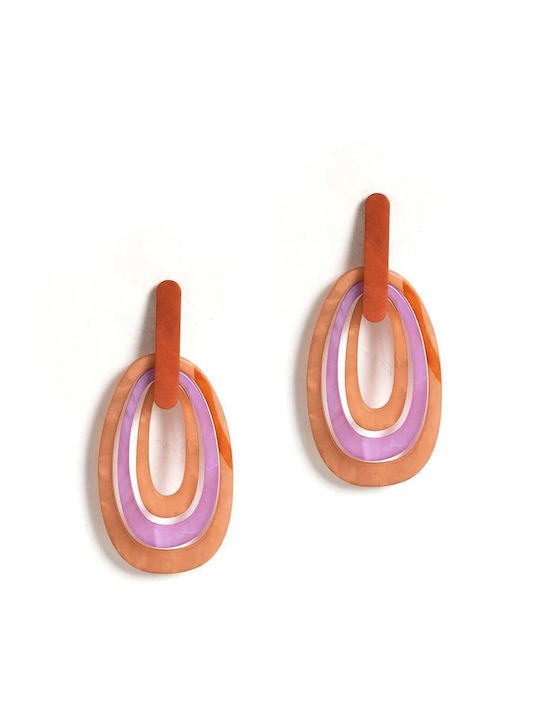 Mat Fashion Purple Earrings 0043.8214.N-purple