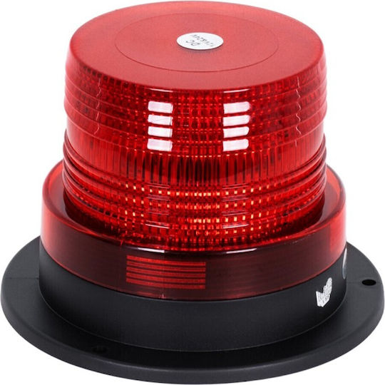 VenCore 6855-10003 Wasserdichter Magnetischer Notfall-Autolicht LED Einfarbig Rot Zigarettenanzünderanschluss Auto 12-24V