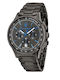 Edition Men's Watch 42mm Battery Chronograph With Grey Steel Bracelet