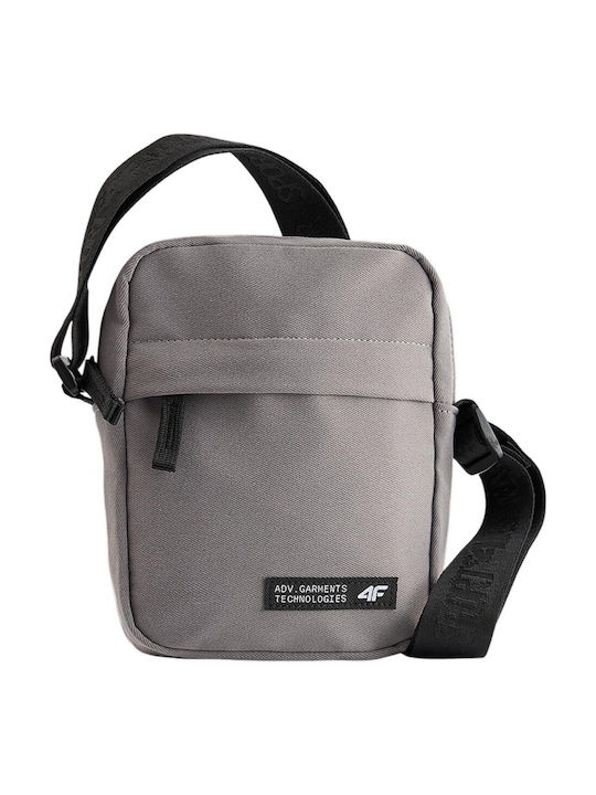 4F Men's Shoulder / Crossbody Bag Gray