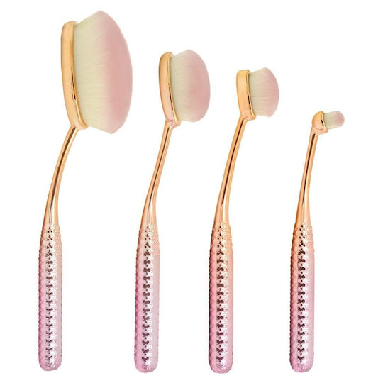 Royal & Langnickel Make Up Brushes & Sponges Set with Contouring Kit 4 Pieces