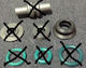 Makita Hr2450 324216-6 Verschiedene Werkzeugzubehör Schlagdichtung