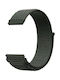 Velcro Stoffarmband Grünes 20mm