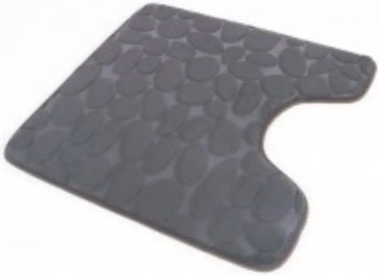 Inter Ceramic Бански Килим Мемори Пяна Тоалетна Сив 50x50см