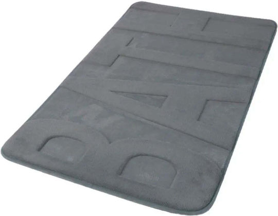 Inter Ceramic Бански Килим Мемори Пяна Сив 50x70см