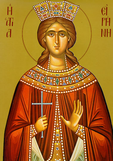 Olympus Diamond Painting Saint Eirini Mosaic 50x40