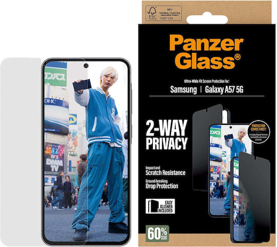 Panzerglass Privacy Glass Panzerglass Ultra-wide Fit Samsung Galaxy A57