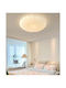 Led Ceiling Light Margareta 23 Cm 22w 3000k 4000k 6000k White Metal Acrylic