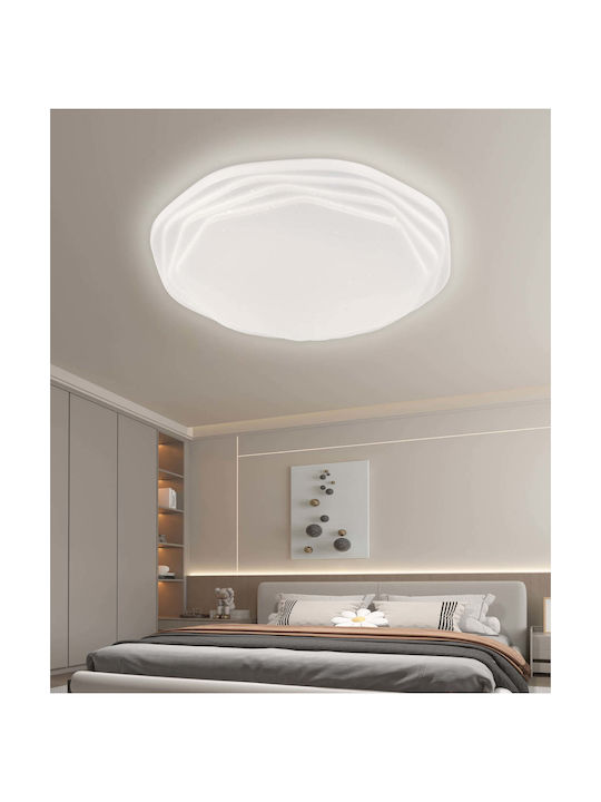 Led Ceiling Light 23 Cm 22w 3000k 4000k 6000k White Metal Acrylic Led Ceiling Light 23 Cm 22w 3000k 4000k 6000k White Metal Acrylic