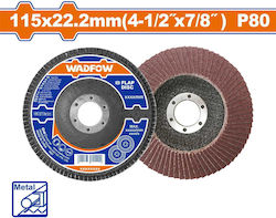 Wadfow Πολυπτερο Γυαλισματος 115mm Ρ80 Wyl0413