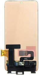 Samsung S911 Galaxy S23 Lcd Display + Touch Unit + Front Cover Phantom Black Service Pack