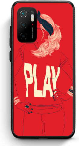 Xiaomi Poco M3 Pro Play Черен Лъскав Калъф
