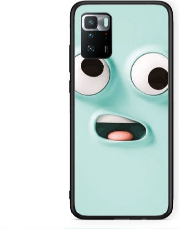 Xiaomi Poco X3 GT Strange Face Black Glossy Case