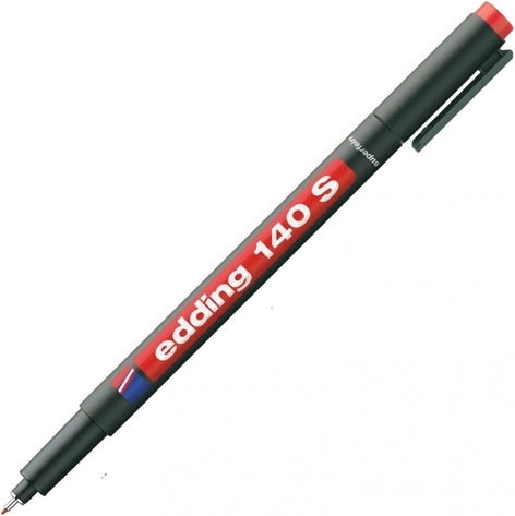 Edding 140/s Permanent Marker Red 0.3mm