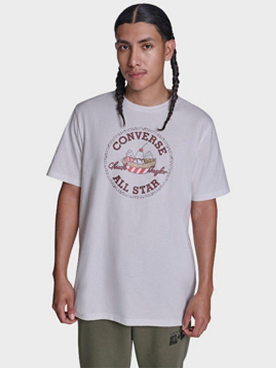 Converse Μπλούζα Λευκή