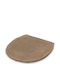 Kleine Wolke Fabric Beige Toilet Seat
