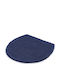 Kleine Wolke Fabric Blue Toilet Seat