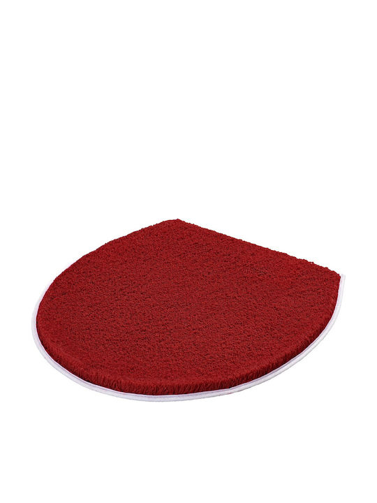 Kleine Wolke Fabric Red Toilet Seat