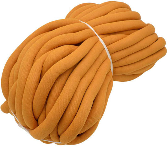 Handibrand Handibrand Strickgarn Polyesters für Taschen Marshmallow Chunky Farbe Mustard 43m 1000gr