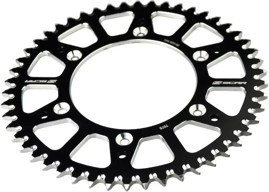 Scar Pinion Spate Din Aluminiu 520 Negru 49 Dinți Srs73049bk