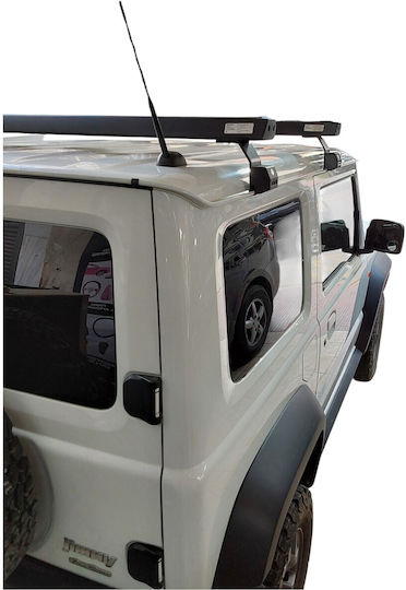 Menabo Roof Bars Roof Rack Kit Car Roof Bars Menabo Aluminum Legs Suzuki Jimny 2018+ 2 Pieces Mb.sjimny.06