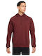 Primary Dri-Fit Hoodie with Hood Burgundy