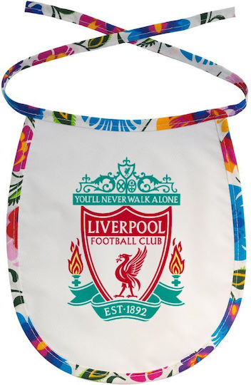 Koupakoupa Liverpool Waterproof Baby Bib Made of 100% Cotton with Lace Band Colored