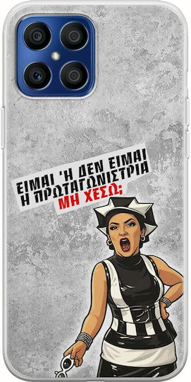 Handyhülle Epic Quotes Hauptdarstellerin Honor X8 Flexible Tpu Transparente Silikon