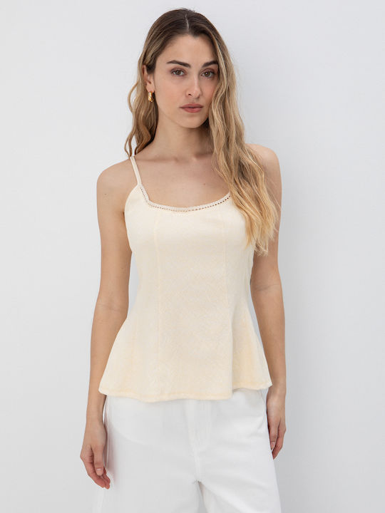 Damenbluse Gelbe