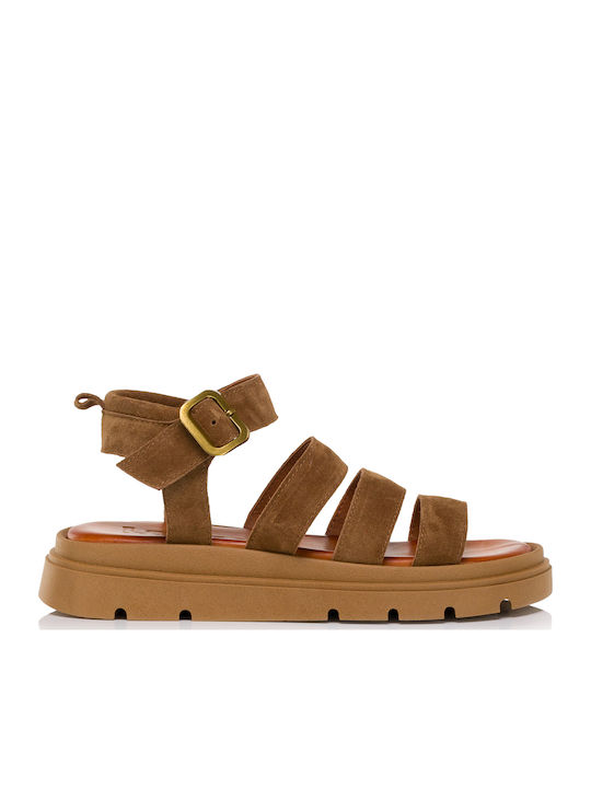 Lady Shoes Brown Sandals