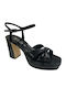 Sandale Din Piele Negre
