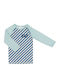 Tutete Kinder Badebekleidung Rashguard mit langen Ärmeln Hellblau
